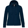 Sweat zippé à capuche Femme
